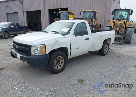 2007 Chevrolet Silverado 1500 Work Truck z USA, uszkodzony, nr VIN 1GCEC140X7E549778